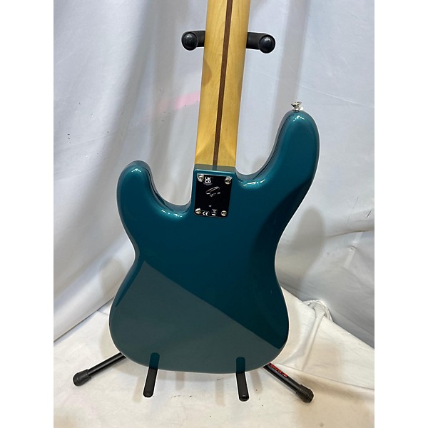 Used Used Fender Player Precision Bass Ocean Turquoise Electric Bass Guitar