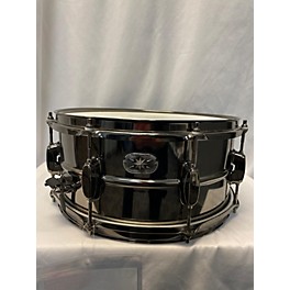 Used TAMA Used TAMA 14X6.5 Steal Works Drum Black