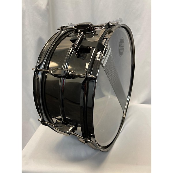 Used TAMA Used TAMA 14X6.5 Steal Works Drum Black