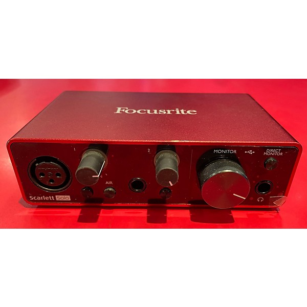 Used Focusrite Scarlett Solo Gen 3 Audio Interface