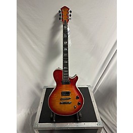 Used Michael Kelly Used Michael Kelly Patriot Custom Amber Burst Solid Body Electric Guitar