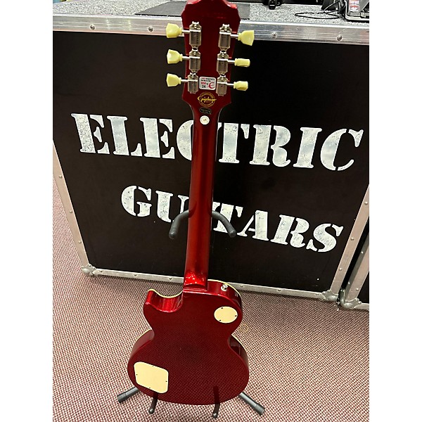 Used Epiphone Used Epiphone 1956 LES PAUL PRO SPARKLE RED Solid Body Electric Guitar