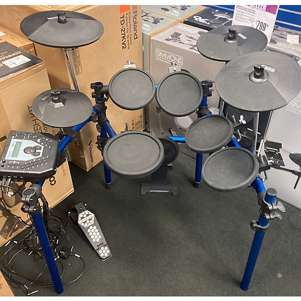 Used Simmons SD1000 Electric Drum Set