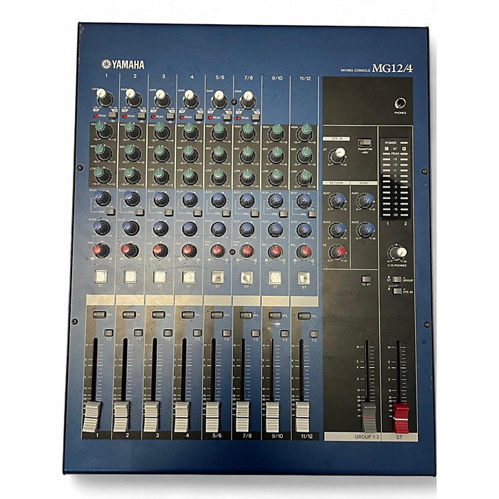 Used Yamaha Used Yamaha MG12/4 Unpowered Mixer | Guitar Center