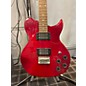 Used Lyon Used Lyon L115 Flat Red Solid Body Electric Guitar