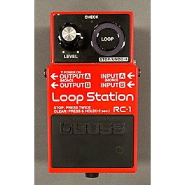 Used BOSS RC1 Loop Station Pedal