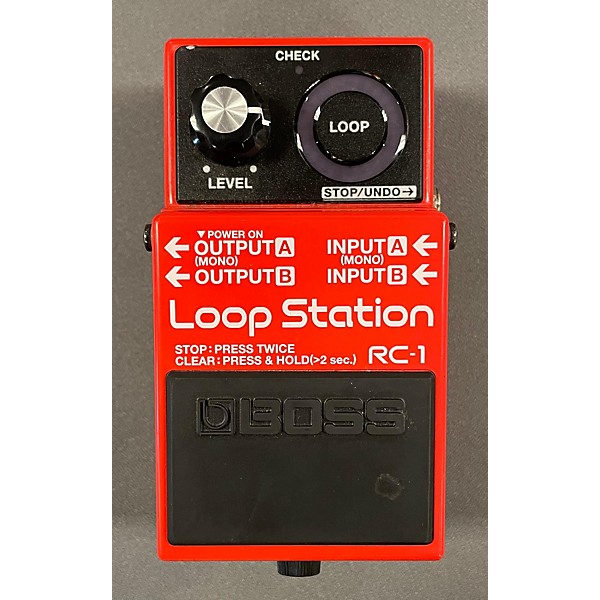 Used BOSS RC1 Loop Station Pedal