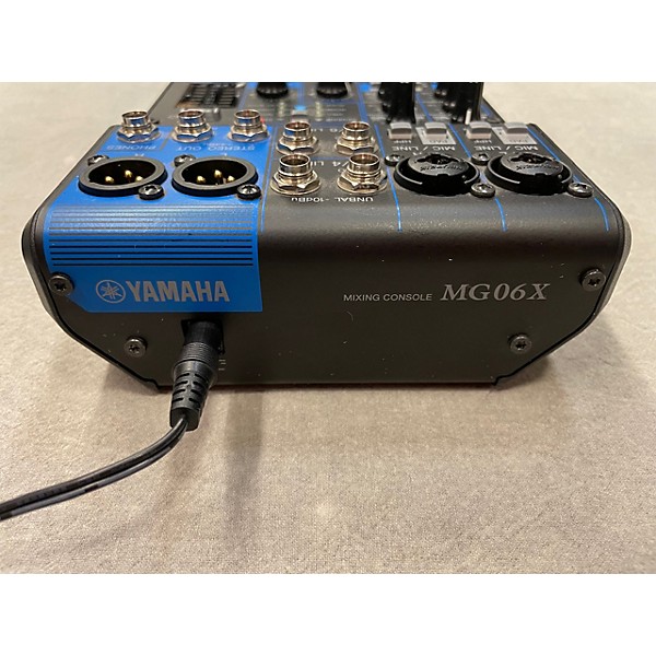 Used Yamaha MG06X Unpowered Mixer Guitar Center
