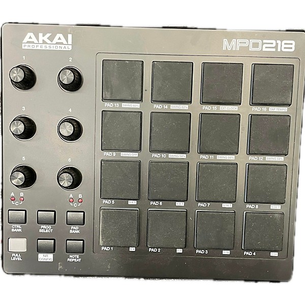 Used Akai Professional Used Akai Professional MPD218 MIDI Controller