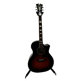 Used D'Angelico Used D'Angelico Premier Delancey Cutaway Dreadnought 2 Color Sunburst Acoustic Electric Guitar