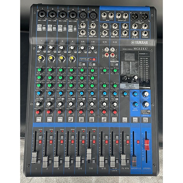 Used Yamaha Used Yamaha MG12XU Unpowered Mixer