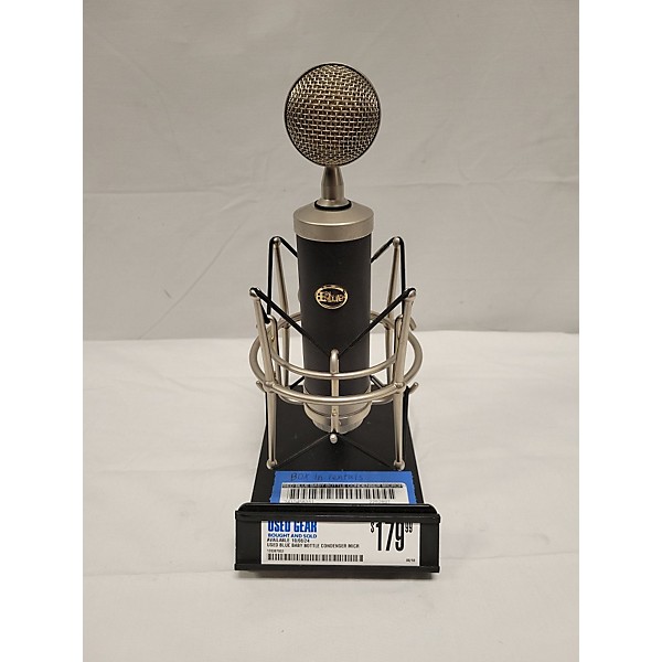 Used Blue Used Blue Baby Bottle Condenser Microphone