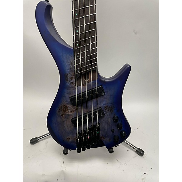 Used Ibanez Used Ibanez 1505 EHB MS Pacific Blue Burst Electric Bass Guitar