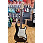 Used Squier Used Squier Mini Stratocaster Black And White Solid Body Electric Guitar thumbnail