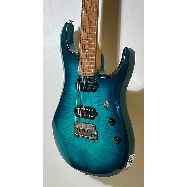 Used Sterling Audio Used Sterling Audio JP15 7 STRING AQUA BURST Solid Body Electric Guitar