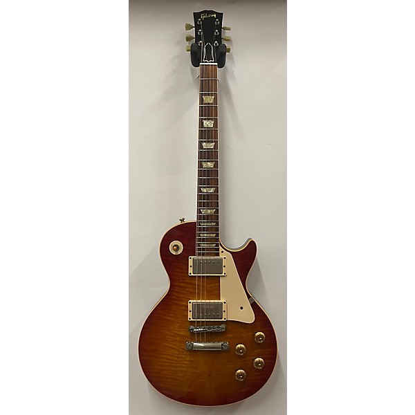 Used Gibson Used Gibson Custom Shop 1959 Reissue Les Paul Washed Cherry Solid Body Electric Guitar