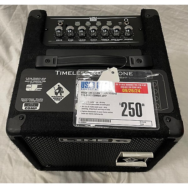 Used Line 6 Low Down Studio 110 Bass Combo Amp