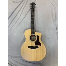 Used Taylor Used Taylor 214CE Natural Acoustic Electric Guitar