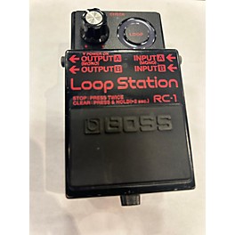 Used BOSS Used BOSS RC1 Loop Station Black Edition Pedal