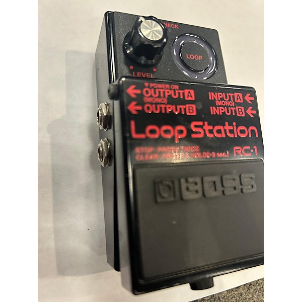 Used BOSS Used BOSS RC1 Loop Station Black Edition Pedal