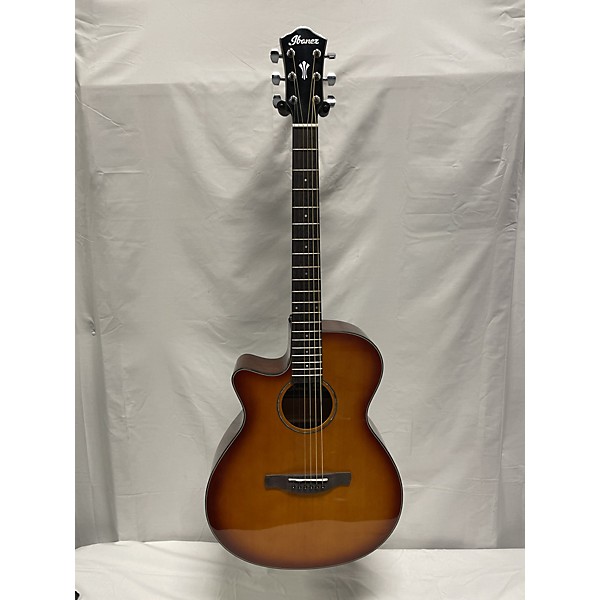 Used Ibanez Used Ibanez AEG58L Sunburst Acoustic Guitar