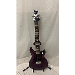 Used PRS Used PRS Se Custom 24 7 Purple Solid Body Electric Guitar