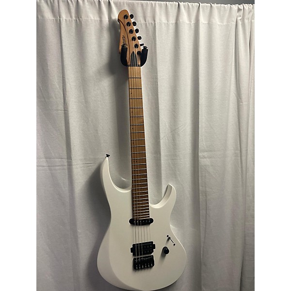 Used Balagur Used Balagur Diablo Retro Alpine White Solid Body Electric Guitar