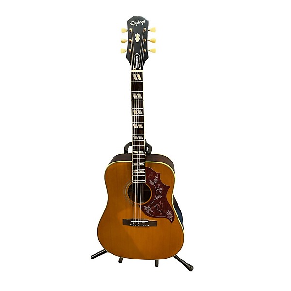 Used Epiphone Inspired By Gibson Hummingbird Acoustic Electric Guitar