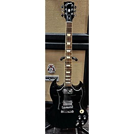 Used Gibson Used Gibson SG Standard Ebony Solid Body Electric Guitar