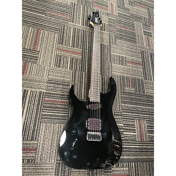 Used Schecter Guitar Research Used Schecter Guitar Research Sunset Triad Black Electric Guitar