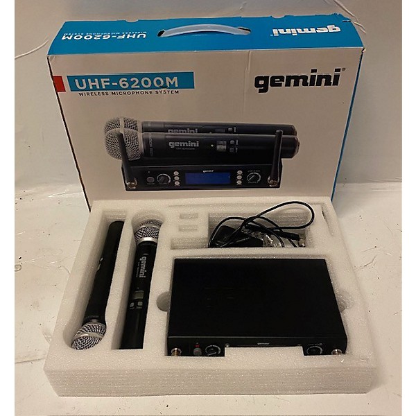 Used Gemini UHF-6200M Handheld Wireless System