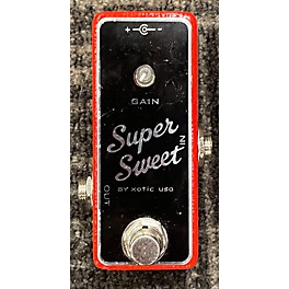 Used Xotic Used Xotic SUPER SWEET BOOST Effect Pedal