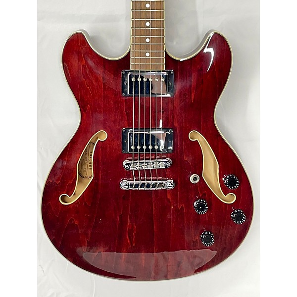 Used Ibanez Used Ibanez AS73 Artcore Wine Red Hollow Body Electric Guitar