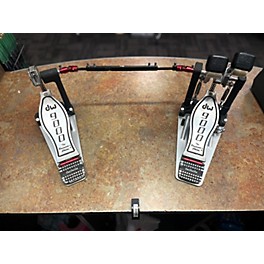 Used DW 9000 Series Double Double Bass Drum Pedal