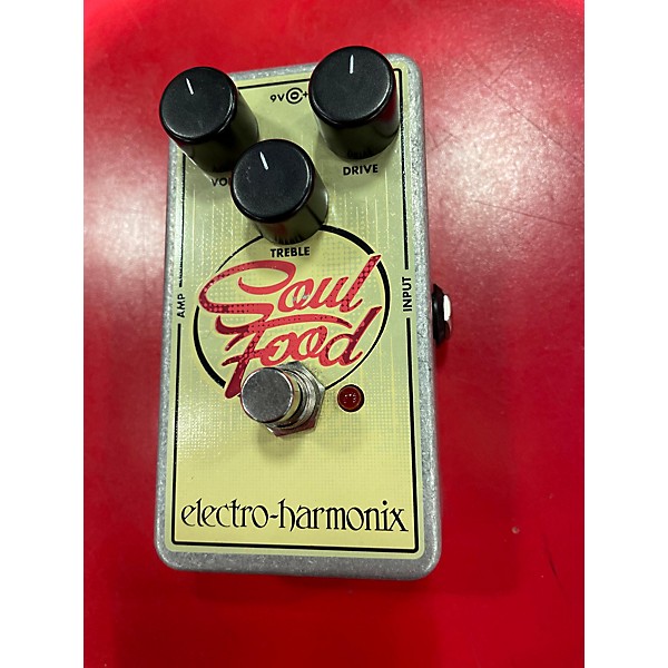 Used Electro-Harmonix Soul Food Overdrive Effect Pedal