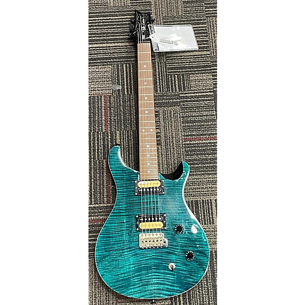 Used PRS Used PRS SE Custom 22 TEAL Solid Body Electric Guitar