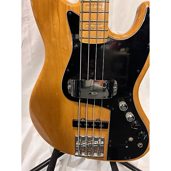 Used Fender Used Fender Marcus Miller Signature Jazz Bass Natural Electric Bass Guitar