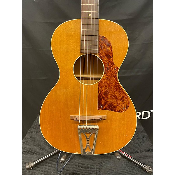 Used Golden Hawaiian Used 1930s Golden Hawaiian Hawaiian Round Neck Sunburst Acoustic Guitar