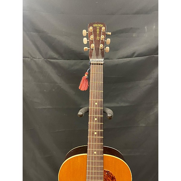 Used Golden Hawaiian Used 1930s Golden Hawaiian Hawaiian Round Neck Sunburst Acoustic Guitar