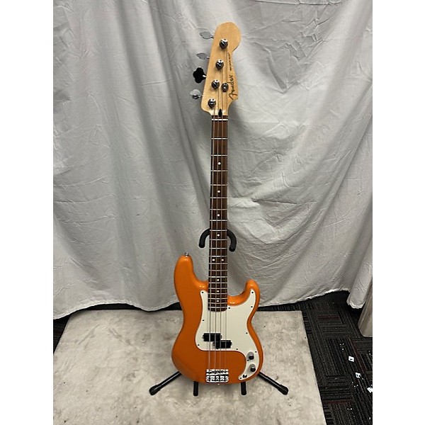 Used Fender Used 2021 Fender Player Precision Bass Capri Orange Electric Bass Guitar