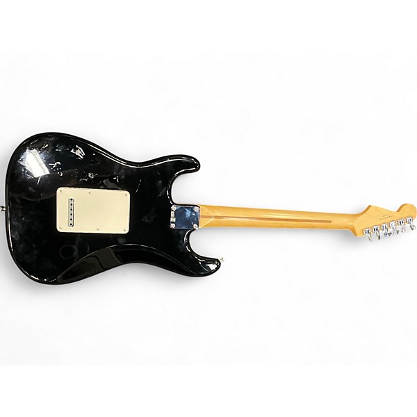 Used Fender Standard Stratocaster HSS Black Solid Body Electric Guitar