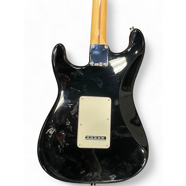 Used Fender Standard Stratocaster HSS Black Solid Body Electric Guitar