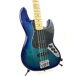 Used Fender Used Fender Player Plus Jazz Bass Plus Top Blue Burst Electric Bass Guitar