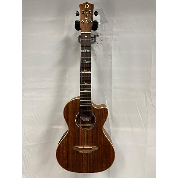 Used Used Luna UKE HTT OVA Natural Ukulele