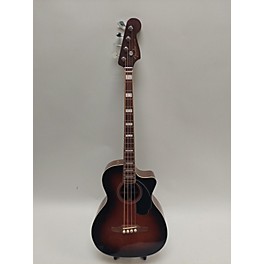 Used Fender Used Fender Kingman Acoustic Electric Bass 2 Color Sunburst Acoustic Bass Guitar