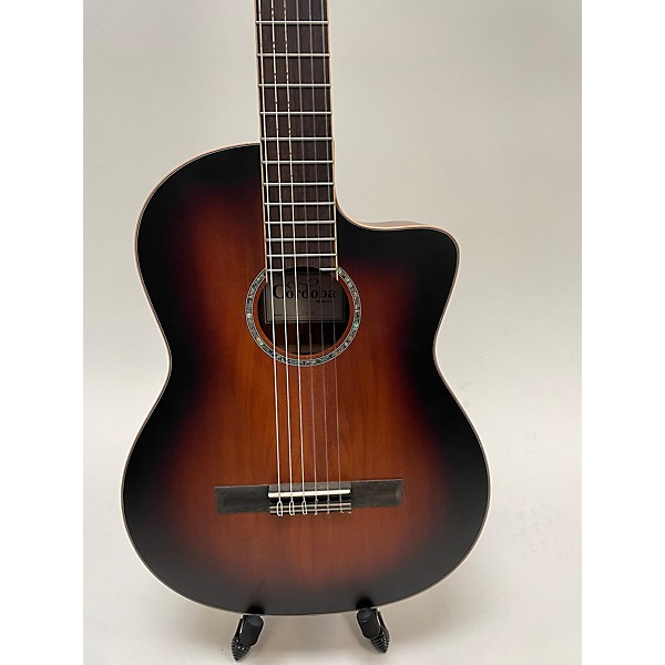 Used Cordoba Used Cordoba C4 CE 2 Color Sunburst Classical Acoustic Electric Guitar