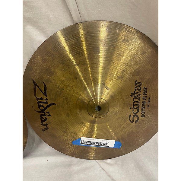 Used Zildjian Used Zildjian 14in Scimitar Hi Hat Pair Cymbal