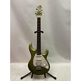 Used Ernie Ball Music Man Used Ernie Ball Music Man Silhouette Special Apple Green Solid Body Electric Guitar