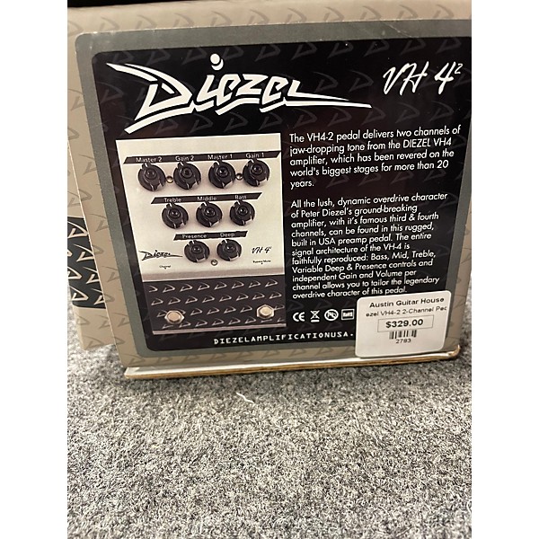 Used Diezel VH4 Overdrive Effect Pedal