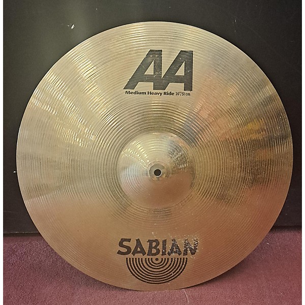 Used SABIAN 20in AA Medium Heavy Ride Cymbal